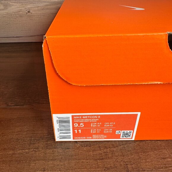 Nike Metcon 8 Mens Size 9.5 Phantom Light Orewood Brown Green Strike DO9328 006 - Picture 9 of 9